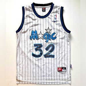 Nike NBA Orlando Magic‎ Shaquille O'Neal Jersey Vintage Size Large +2 (0031)A2